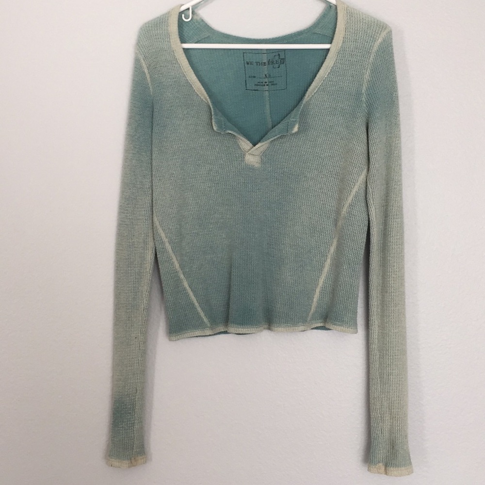 Free people vintage wash top